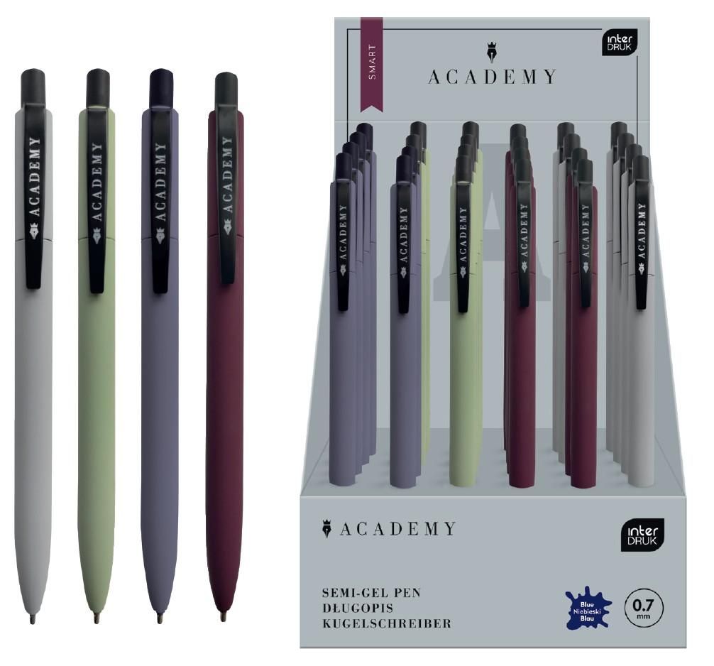 Długopis metalowy automatyczny Smart Academy Interdruk