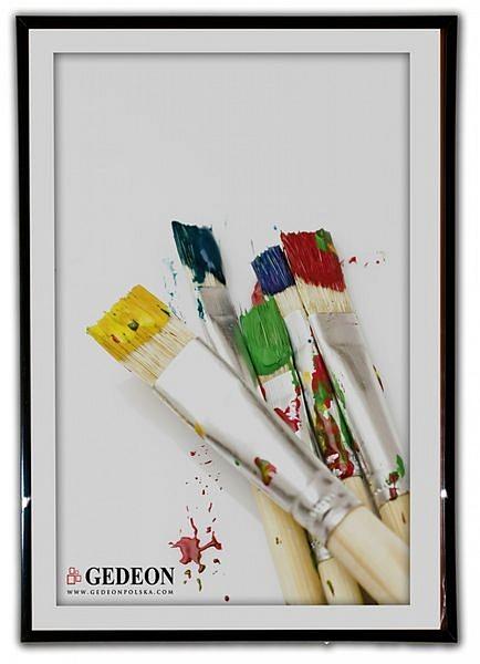 Ramka 21x29,7 plast.  czarna plx BB2130Bplx Gedeon