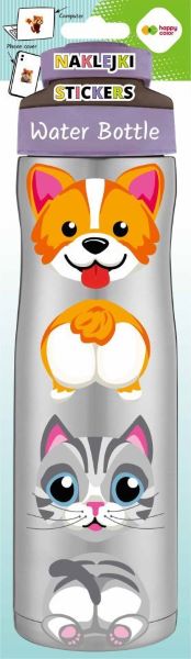 Naklejki na butelkę - Face&Tail 83x286mm Happy Color HA 4211 8328-KA01 GDD