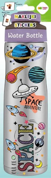 Naklejki na butelkę - Space Adventure 83x286mm Happy Color HA 4211 8328-KP04 GDD