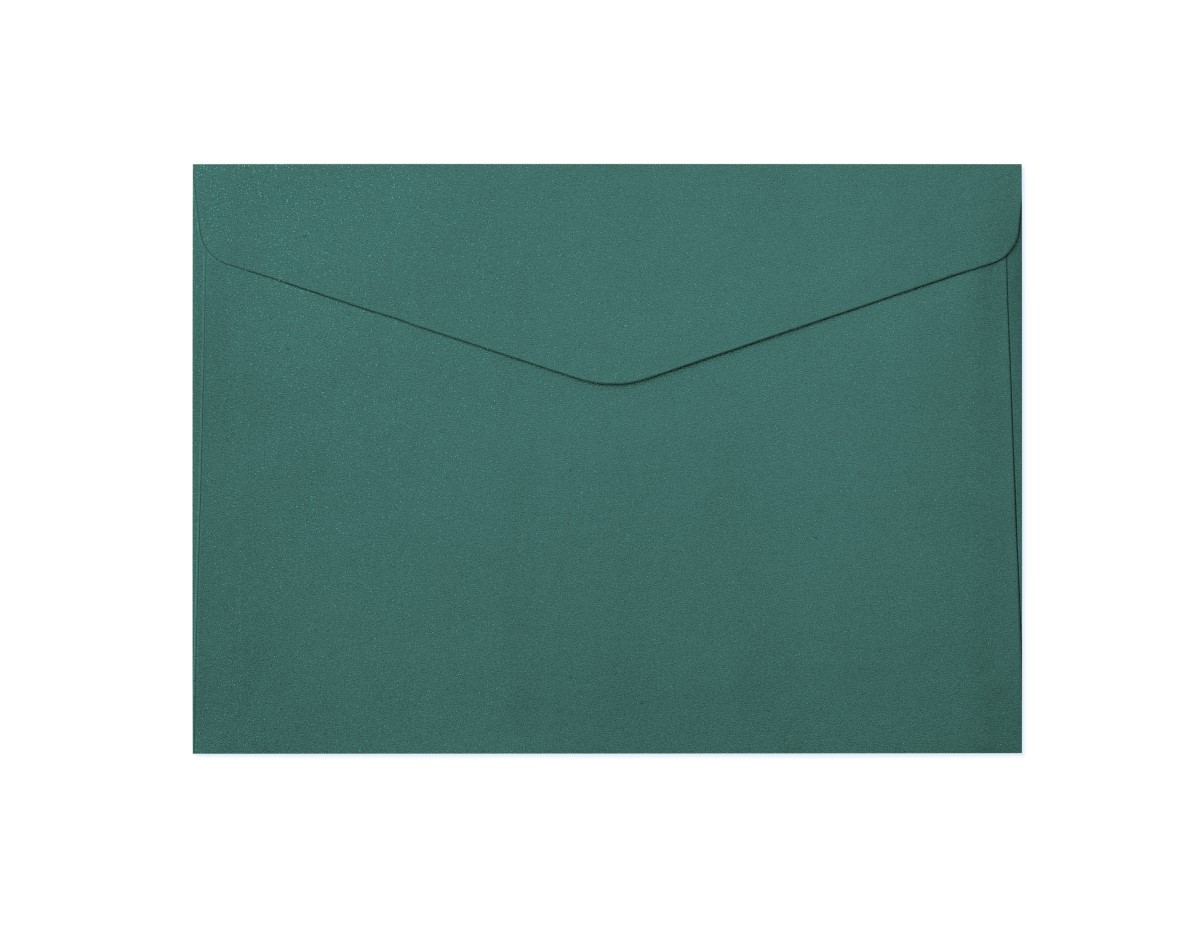 Koperta C5 Pearl zielony K 150g 10szt Argo 280644