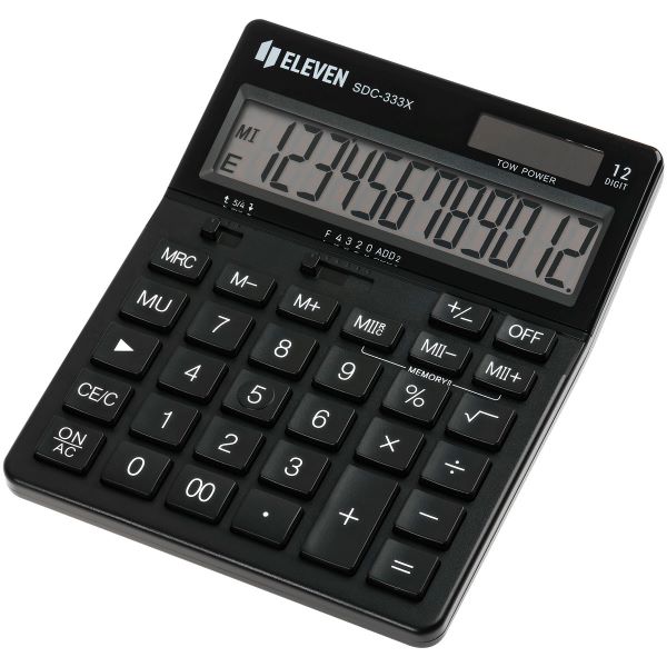 Kalkulator Eleven biurowy SDC-333X-BK