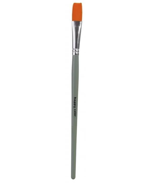 Pędzel hobby płaski nr 16 Happy Color syntetyk HA 7261 1022-16