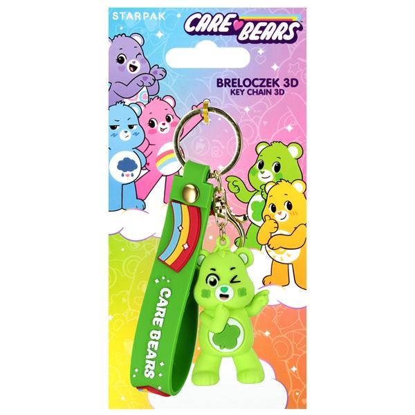 Brelok gumowy miś Care Bears Szczęśliwe Serce 569909 Starpak