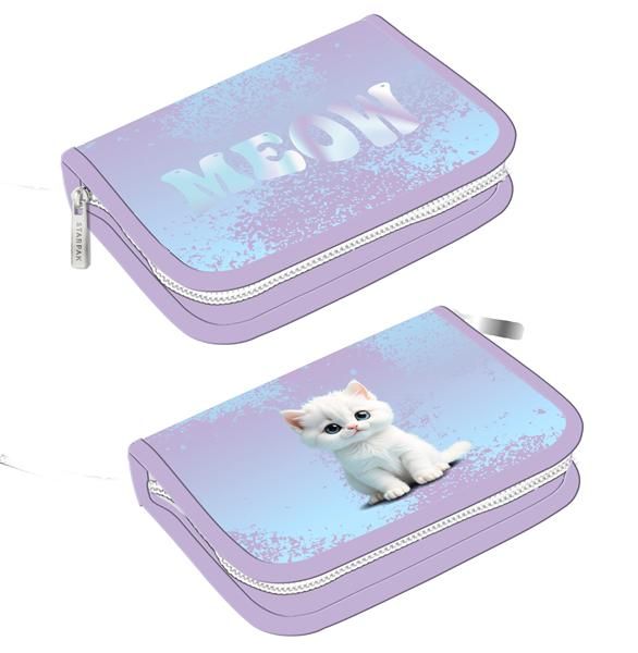 Piórnik 1zamek 2klapki bez wyposażenia Cute Kitty 576207 STARPAK