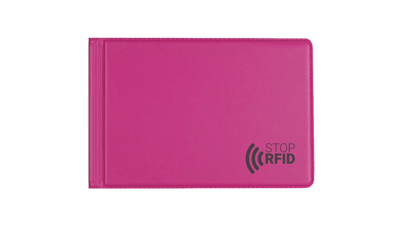 Etui na dokumenty z zabezpieczeniem RFID New Colours Pink ET-20-03 Biurfol