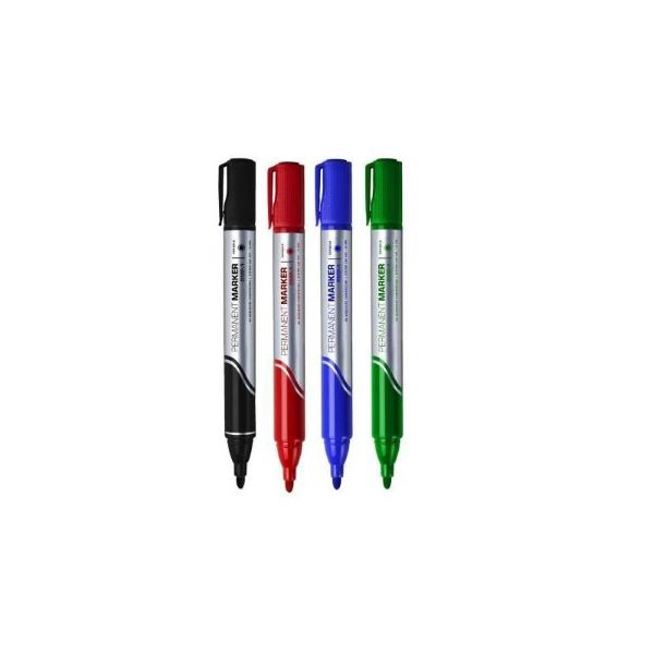 Marker permanentny Rystor RMP-1 4kolory
