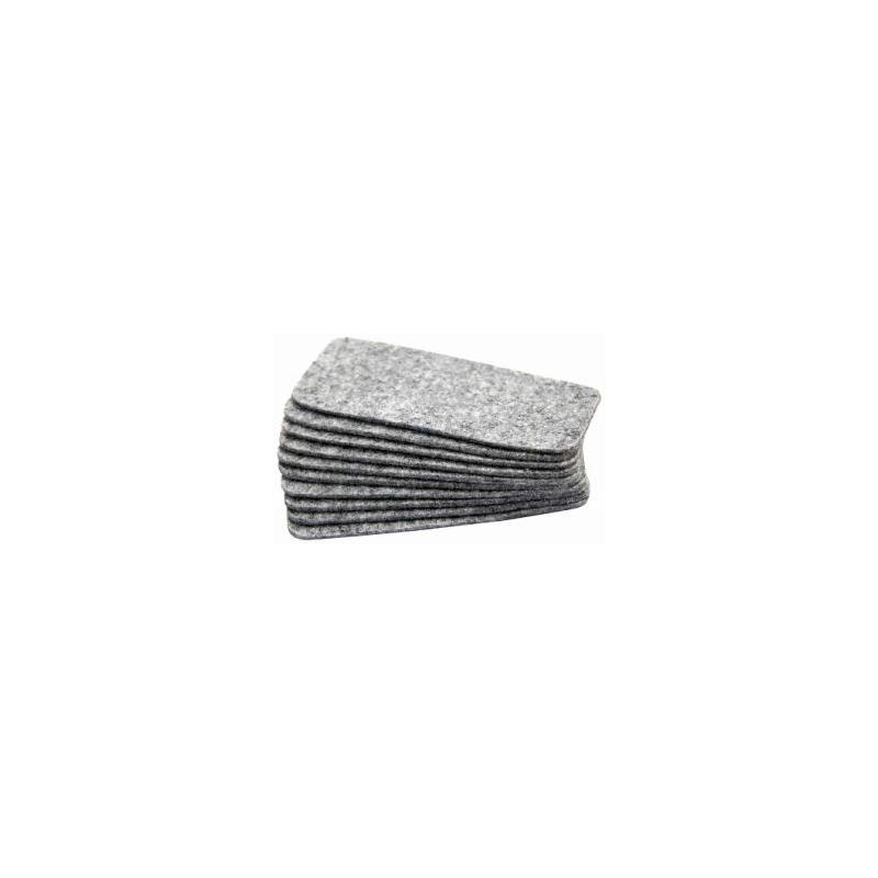 Wkłady filcowe do czyścika/gąbki 2x3 OVAL Ecoboards