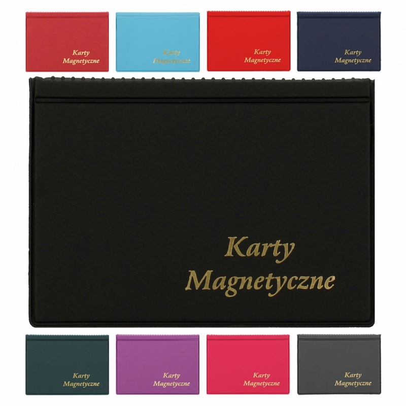 Okładka na karty magnetyczne folia [KM8SP] KM-PLASTIK