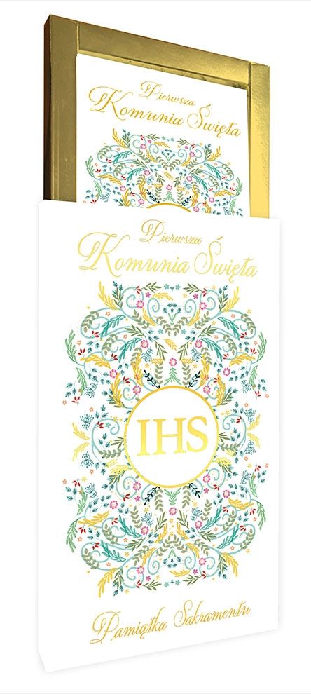 Pudełko pamiątkowe DL Komunia Pattern Henry