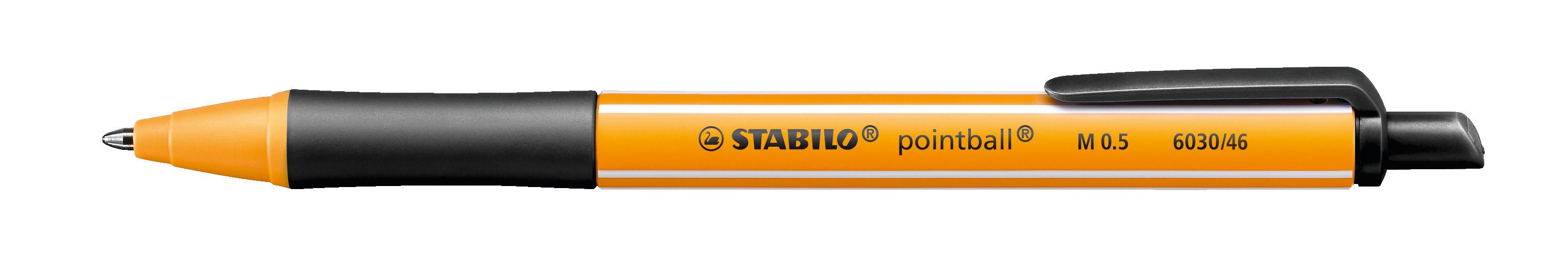 Długopis Stabilo Pointball czarny
