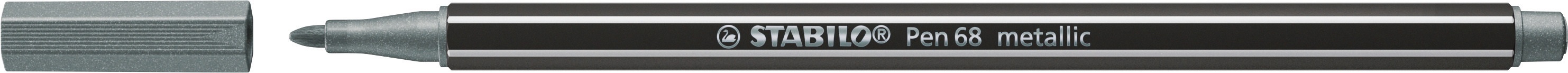 Pisak Stabilo Pen metallic srebrny
