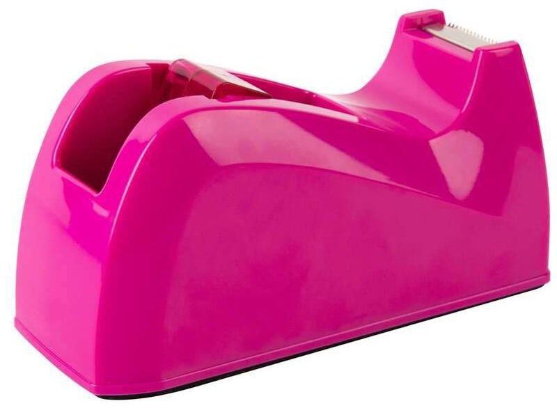 Podajnik do taśmy klejącej Deli seria RIO różowy E815A_PINK WPC