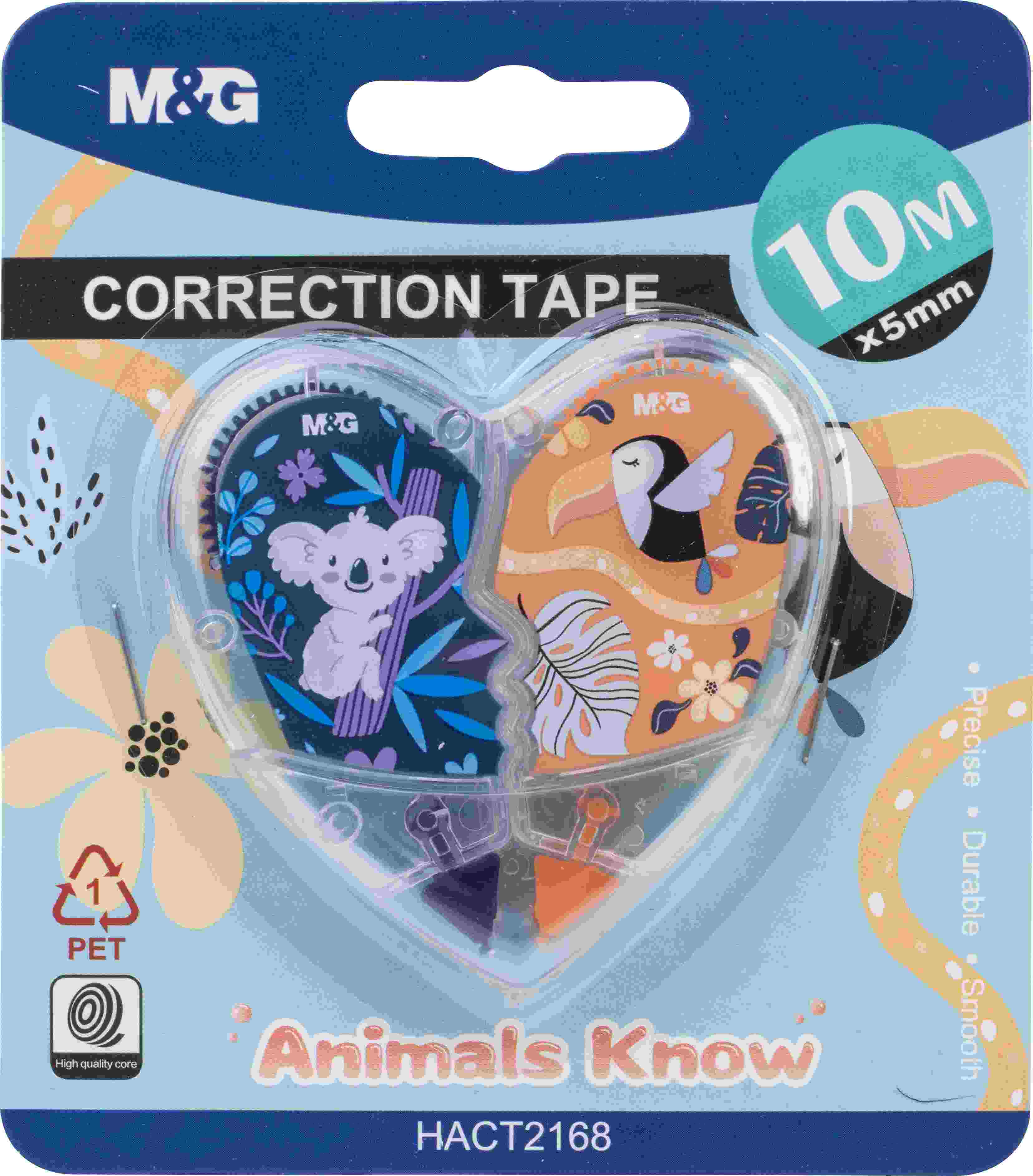 Korektor w taśmie 5mmx5m Animal Planet (2) MG HACT2168 GDD