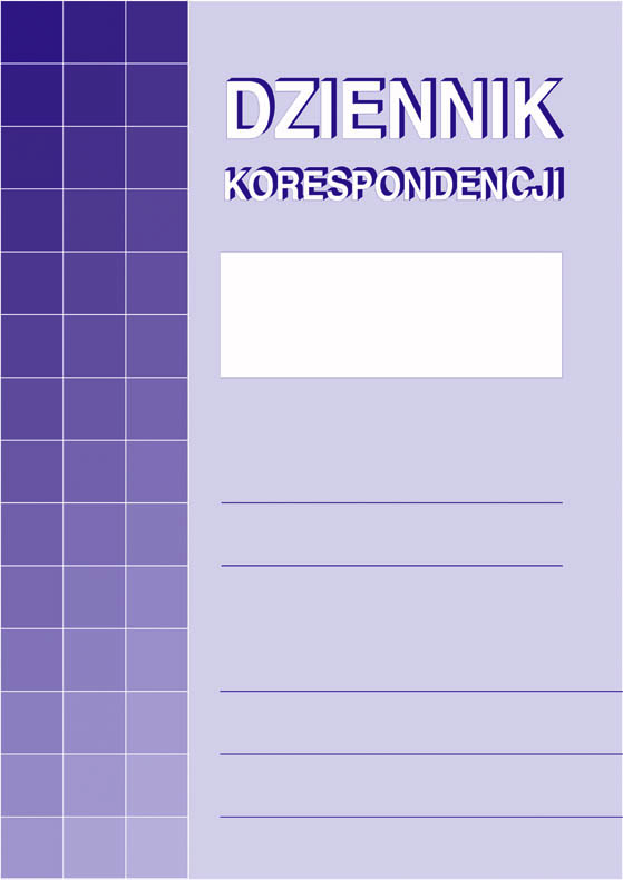 Dziennik korespodencji MiP 701-1 A4