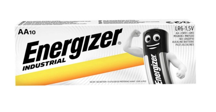 Bateria Energizer alkaliczne AA LR6 Industrial 10szt.
