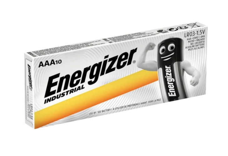 Bateria Energizer alkaliczne AAA LR3 Industrial 10szt