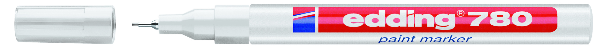Marker lakierowy Edding 780 biały