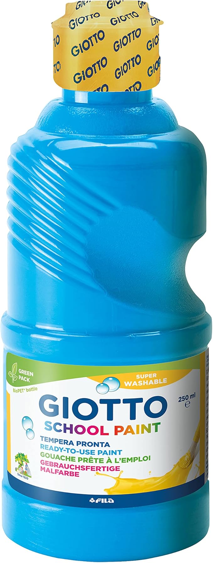 Farba szkolna Giotto School Paint 500ml turkus 535318 FILA