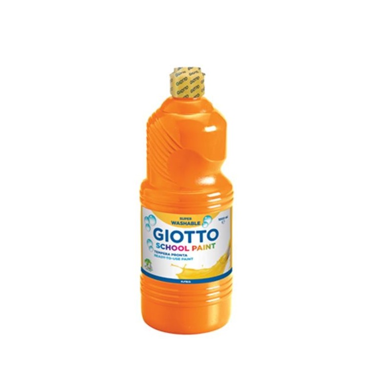 Farba tempera Giotto School Paint pomarańcz 1l Fila 535505