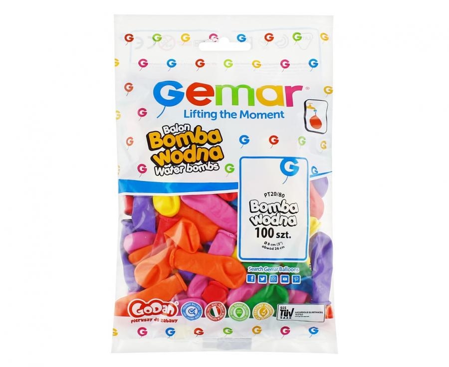 Balony ,,Bomby wodne" (100szt) PT/20 GoDan