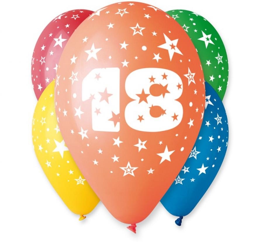 Balony Premium ,,Balony 18" śr. 30 (5szt) GS110/18 GoDan