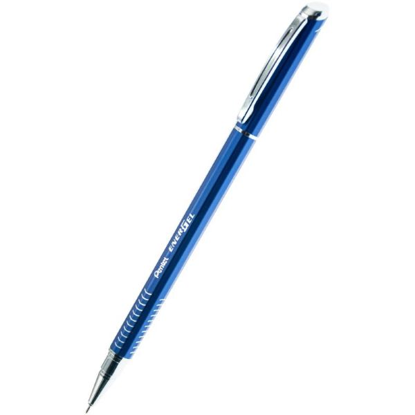 Cienkopis kulkowy Pentel Energel Slim 0,5mm BLN455 niebieska obudowa BLN455-TR1CCPL