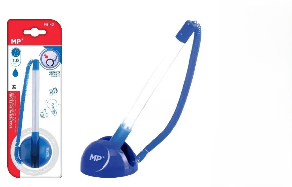 Długopis ze stojakiem na sprężynce 1mm PE143 MP