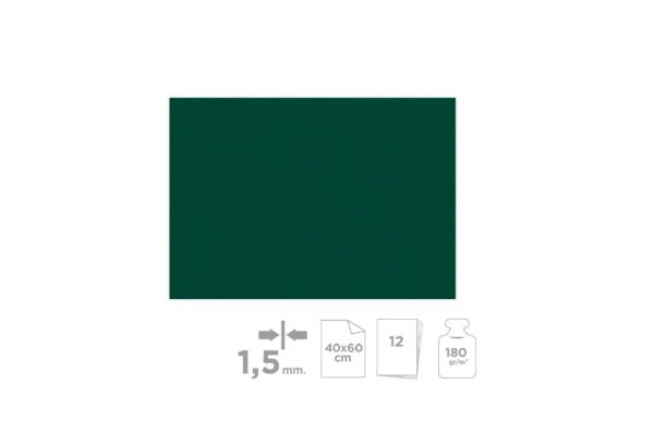 Filc dekoracyjny 40X60CM ciemnozielony PN680 MP