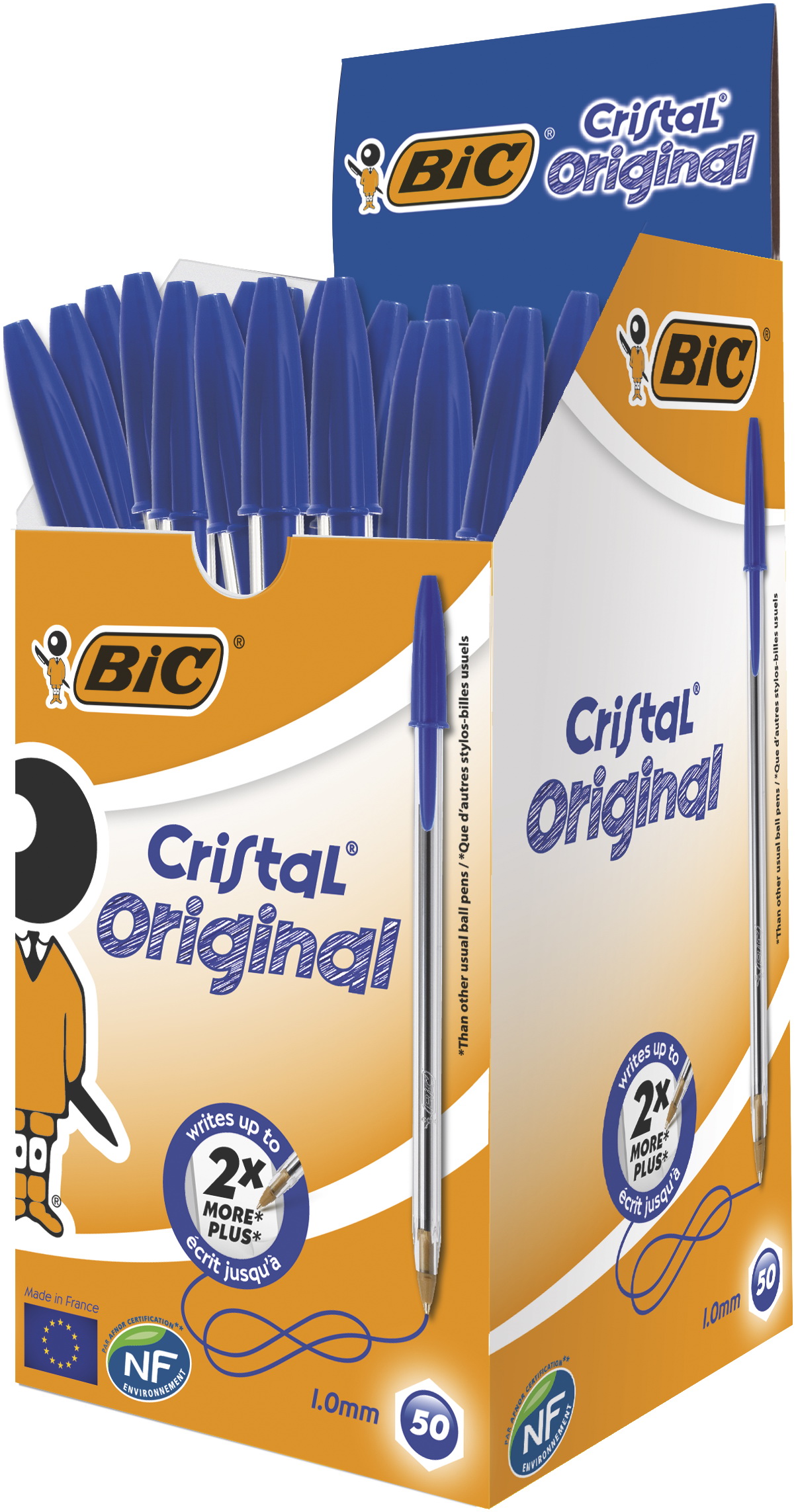 Długopis BIC Cristal Orginal niebieski 50szt.