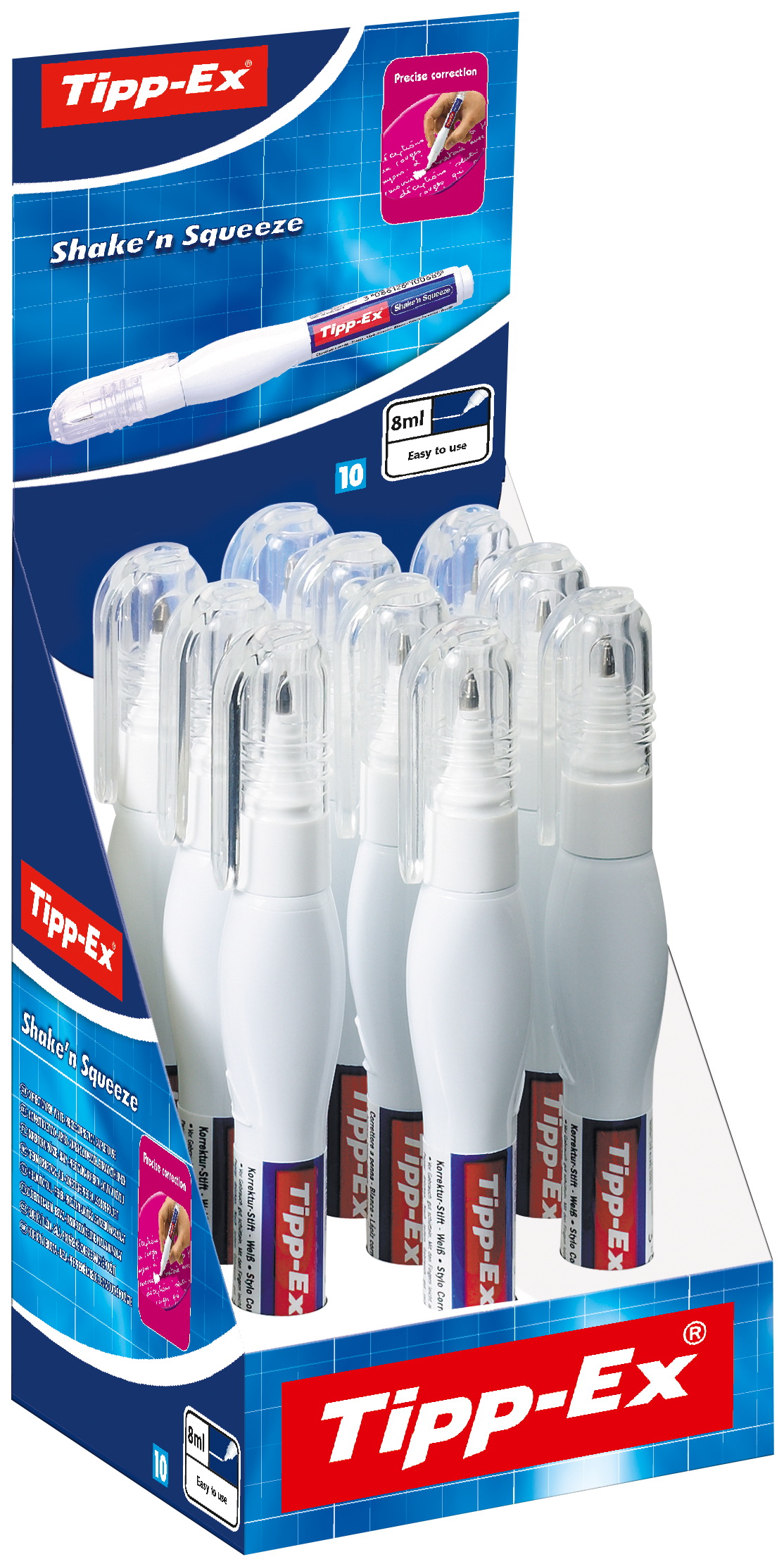 Korektor w piórze Tipp-Ex Shake"n Squeze 8ml