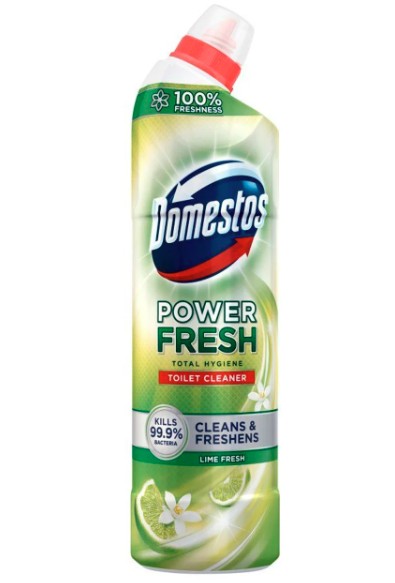 Żel do czyszczenia WC Power Fresh Lime Domestos 700 ml