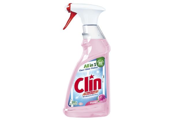 Płyn do szyb Clin 500ml Piwonia