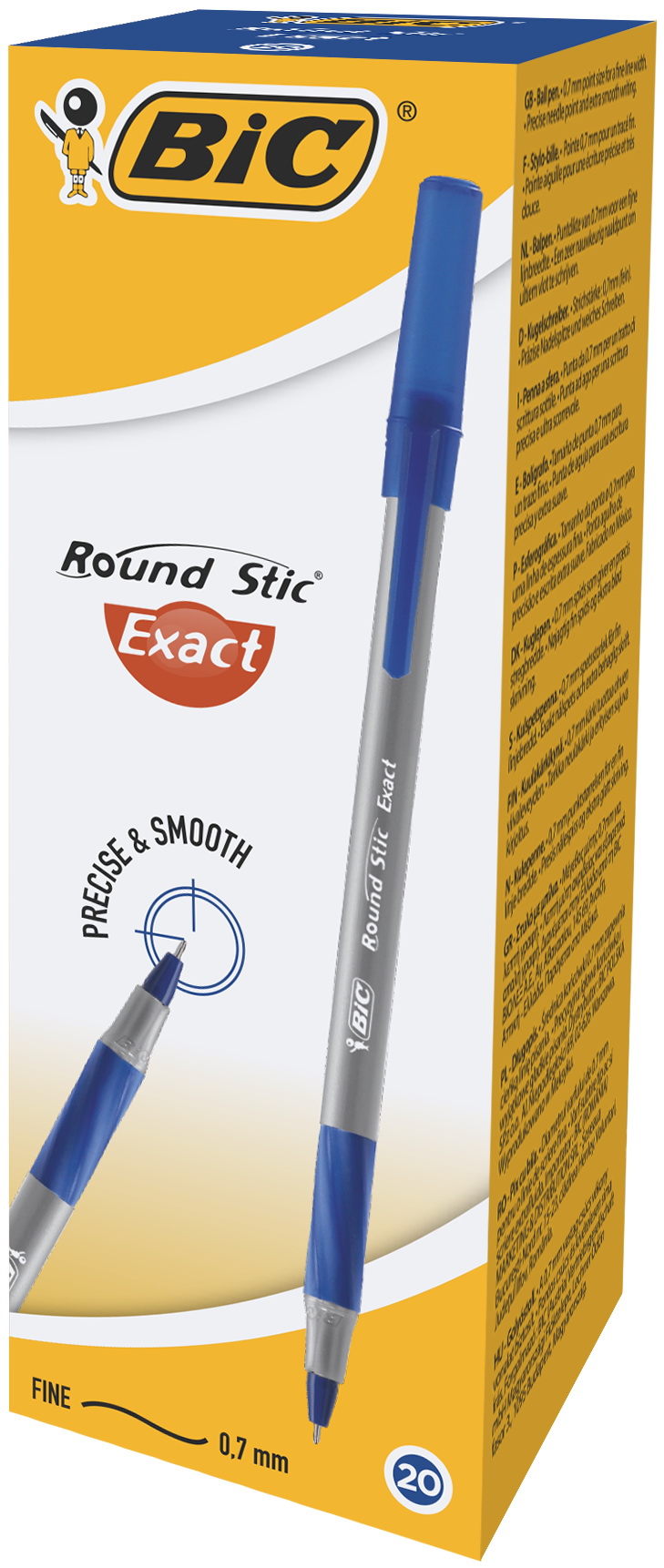 Długopis BIC Round Stick Exact niebieski 1szt.