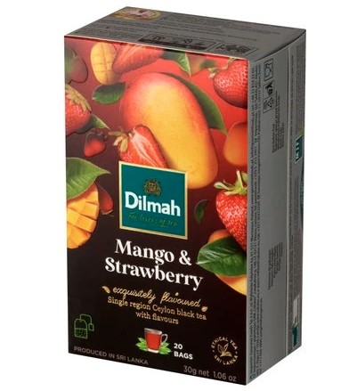 Herbata Dilmah mango&strawberry 20kop