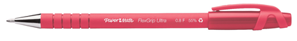 Dlugopis automatyczny Flexgrip Ultra czerwony