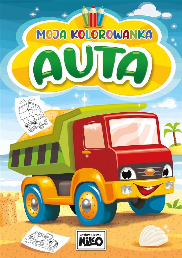 Moja kolorowanka - Auta Niko