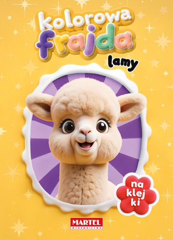 Kolorowa frajda Lamy z naklejkami Martel