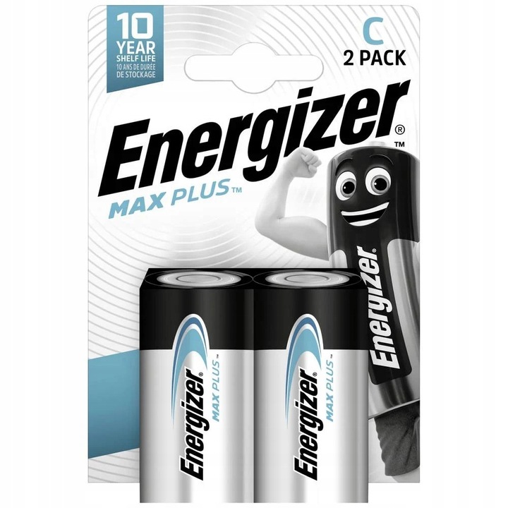 Bateria Energizer Max Plus alk. C- LR14 (2 szt.)