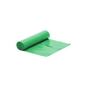 Worki na śmieci LDPE 60L (20) zielone