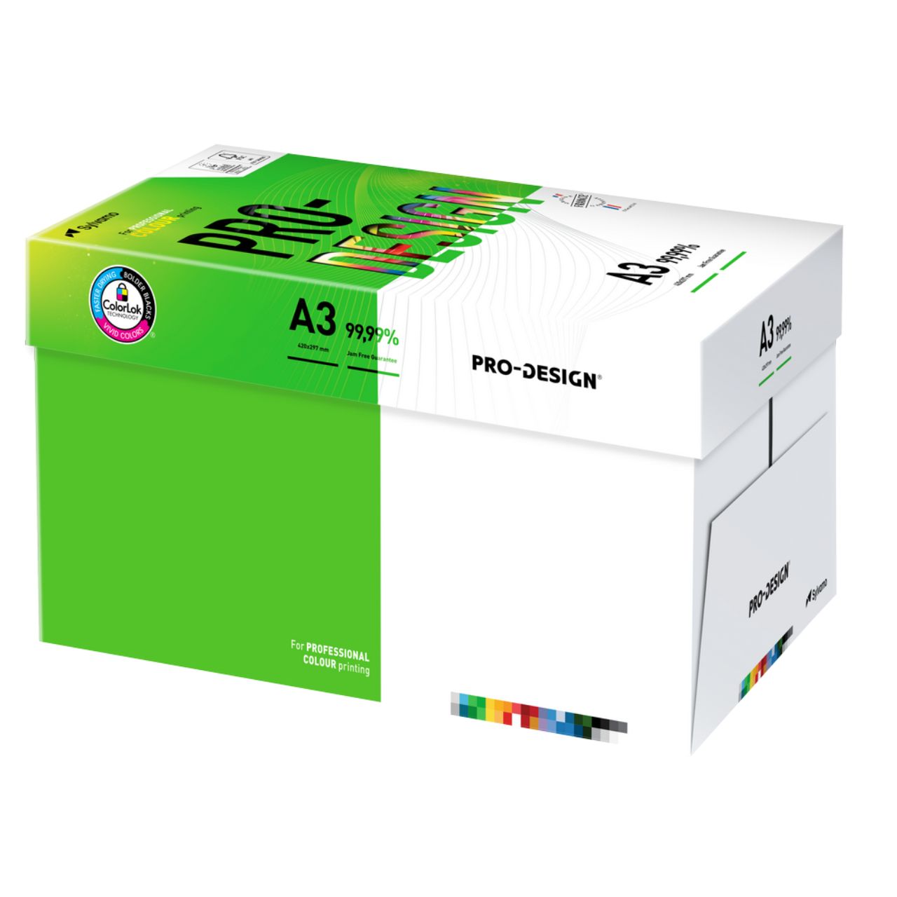 Papier ksero A3 90g Pro Design 500 arkuszy 168 CIE