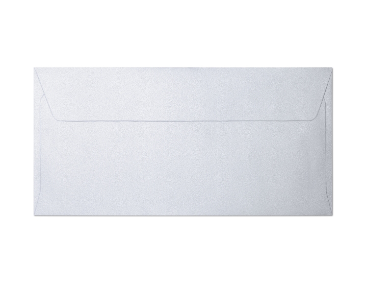 Koperta DL Millenium diamentowa biel 120g/10szt. Argo