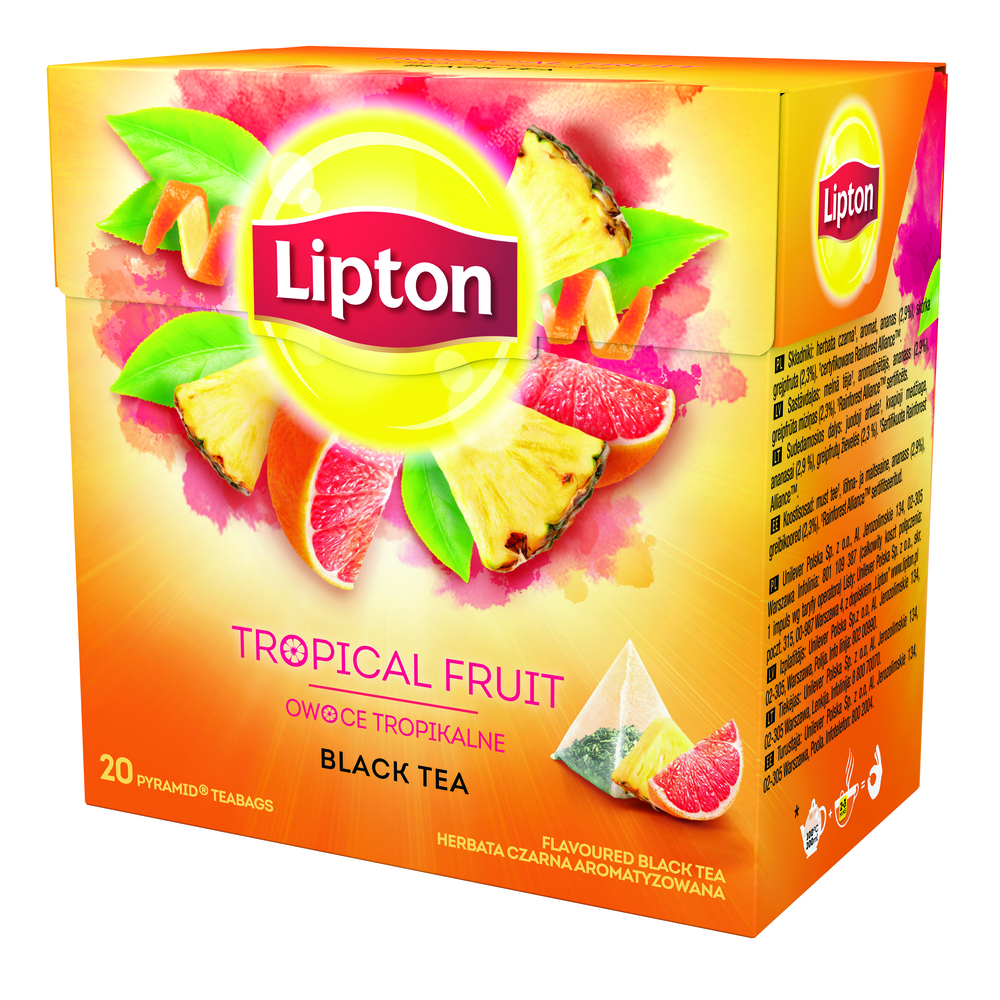 Herbata Lipton Sun Tea Tropical Fruit  20 torebek
