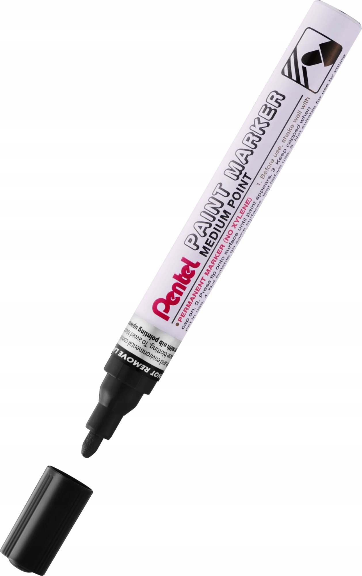 Marker olejowy Pentel MMP10 czarny