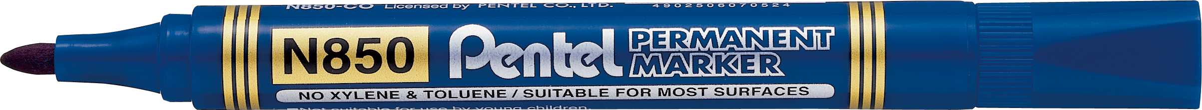 Marker permanentny Pentel N850 niebieski