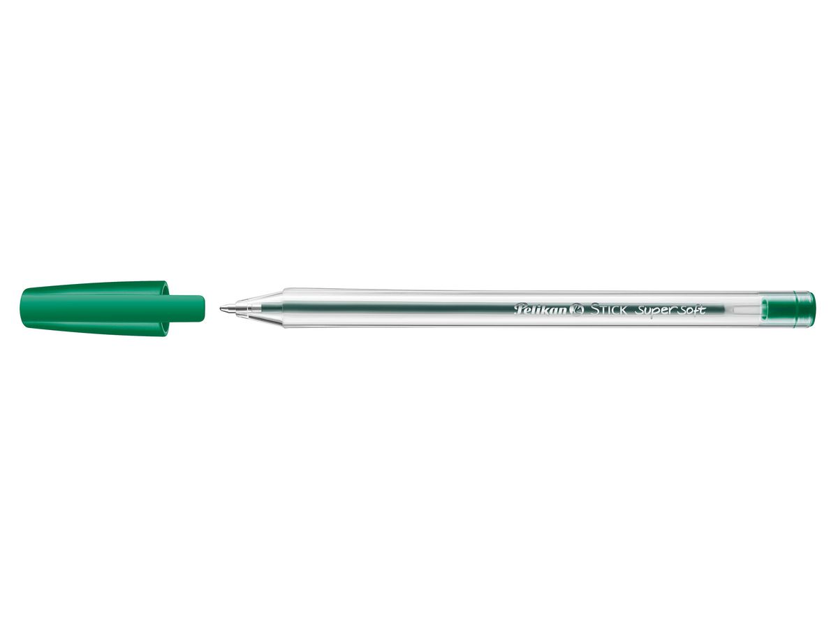 Długopis Stick Super Soft K86 zielony Pelikan