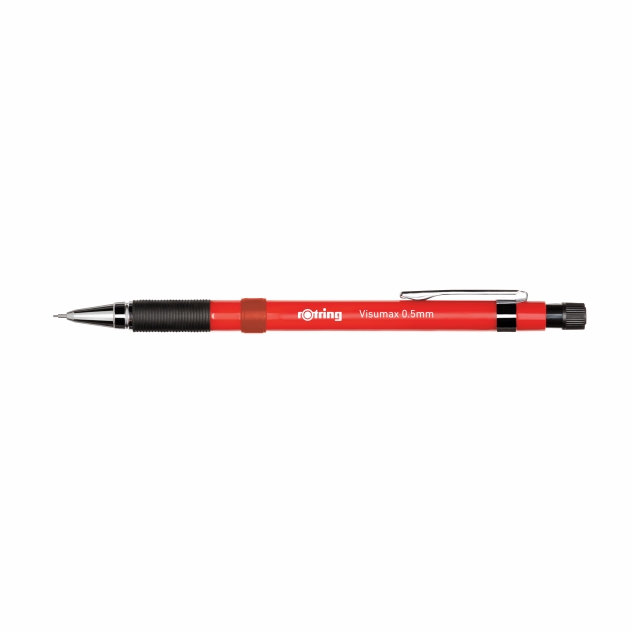 Olówek automatyczny Visualclick Rotring czerwony 0,5 mm