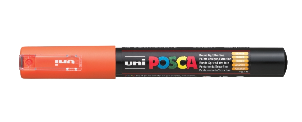 Marker Posca PC-1M Uni pomarańczowy