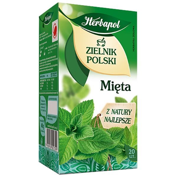 Herbata Herbapol Zielnik Polski mięta