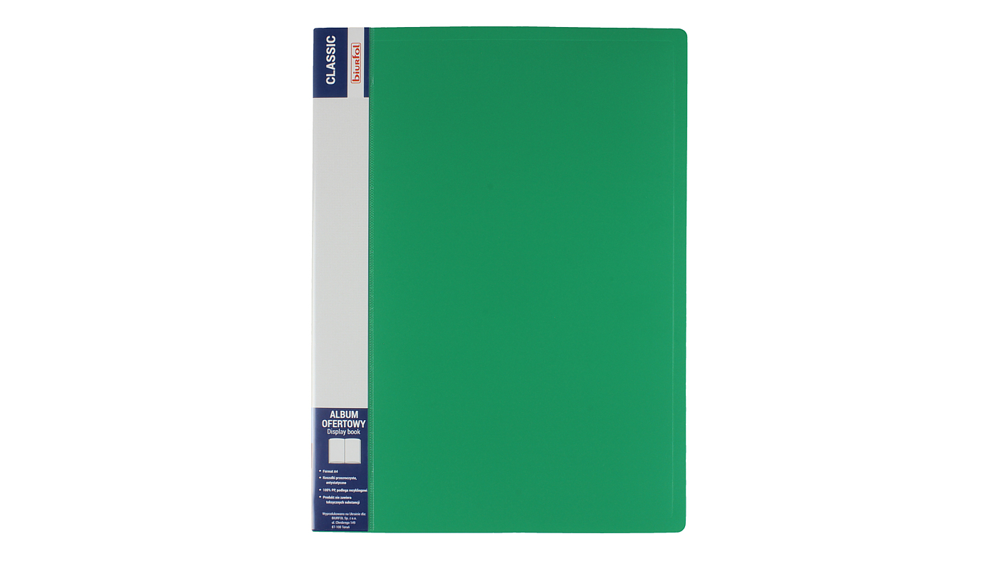 Album ofertowy Classic 60k zielony Biurfol